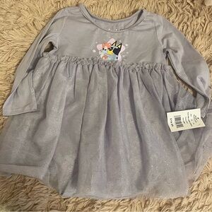 NWT Bluey Lilac Dress – 24 Months